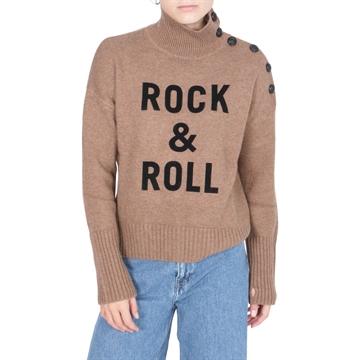 Zadig & Voltaire Sweater Polo Neck X15341 Sand 